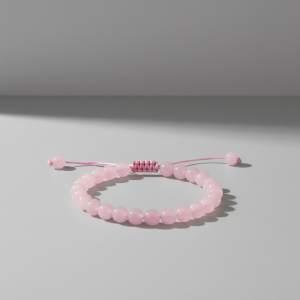 Pulsera de Cuarzo Rosa